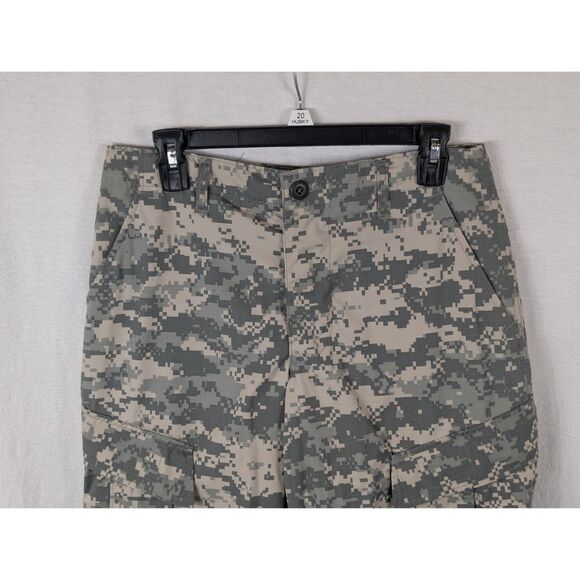 Army Combat Uniform Ripstop Cargo Pants Size Small - X Short/ Waist 27-31 - Picture 2 of 12